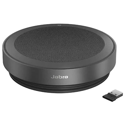 Open Box - Jabra Speak2 75 Wireless Speakerphone - Dark Grey
