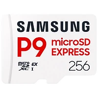 Samsung P9 Express 256GB 800MB/s MicroSDXC Memory Card