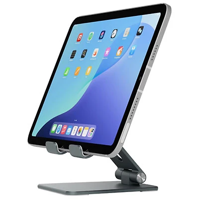 LOGiiX Universal Folding Tablet Stand (LGX-14063) - Graphite Grey