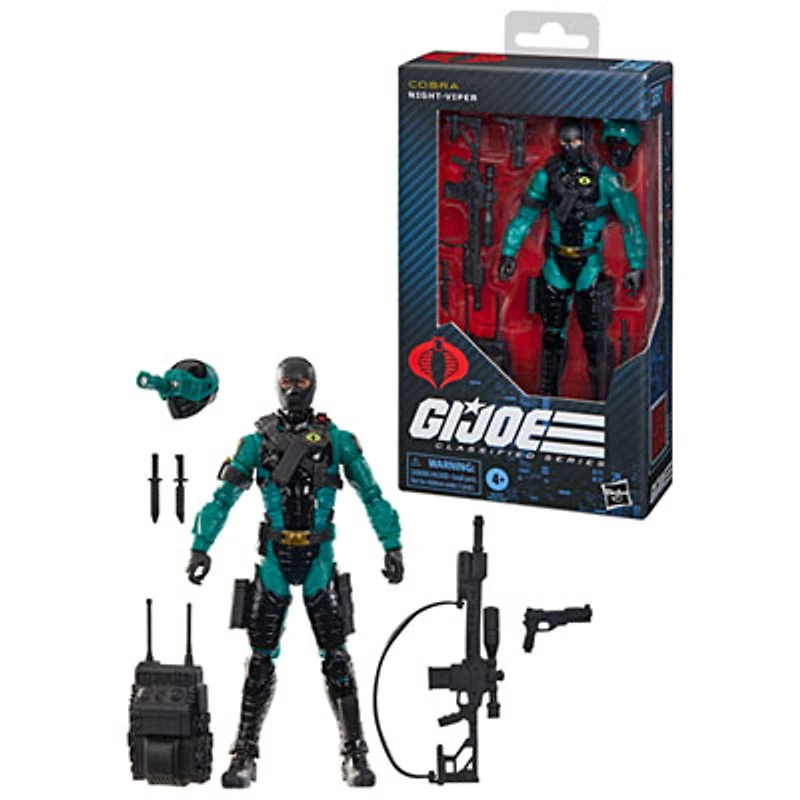 Hasbro G.I. Joe Classified Series: Cobra Night-Viper Action Figure