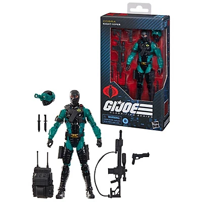 Hasbro G.I. Joe Classified Series: Cobra Night-Viper Action Figure