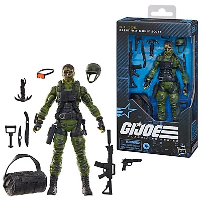 Hasbro G.I. Joe Classified Series: Brent “Hit & Run” Scott Action Figure