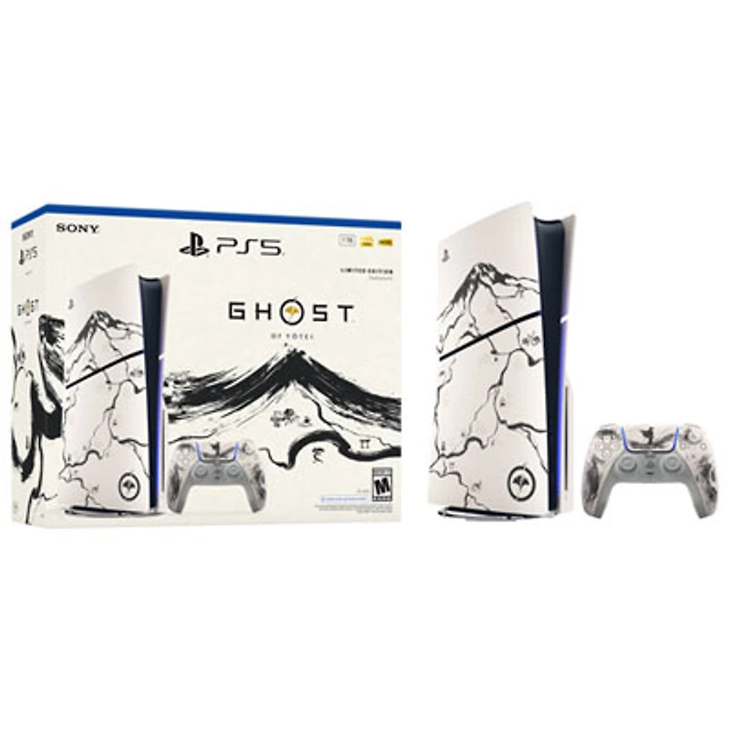 PlayStation 5 Console Ghost of Yōtei Black Limited Edition Bundle