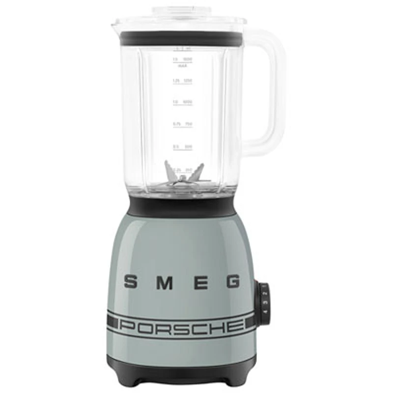 Smeg x Porsche 50's Style 1.5L 600-Watt Countertop Blender - Shade Green - Exclusive Retail Partner