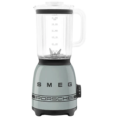 Smeg x Porsche 50's Style 1.5L 600-Watt Countertop Blender - Shade Green - Exclusive Retail Partner