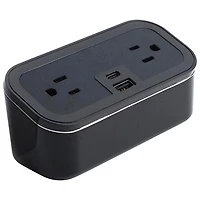 Brandstand CubieMini Charging Station with 2 Outlets & USB-A/USB-C Ports