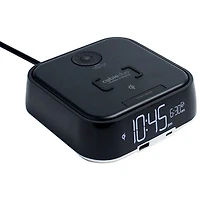 Brandstand CubieDuo Bluetooth Alarm Clock with Magnetic Wireless Charging & 2 USC-C Ports