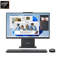 Open Box - Lenovo IdeaCentre All-in-One PC - Luna Grey (AMD Ryzen 7 7735HS/16GB RAM/512GB SSD/Windows 11)