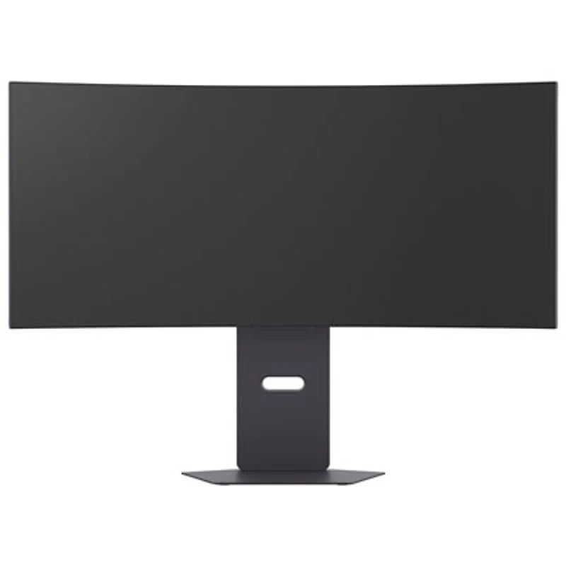 Open Box - LG 34" WQHD 240Hz 0.03ms GTG Curved OLED LED G-Sync FreeSync Gaming Monitor (34GX900A-B) - Black
