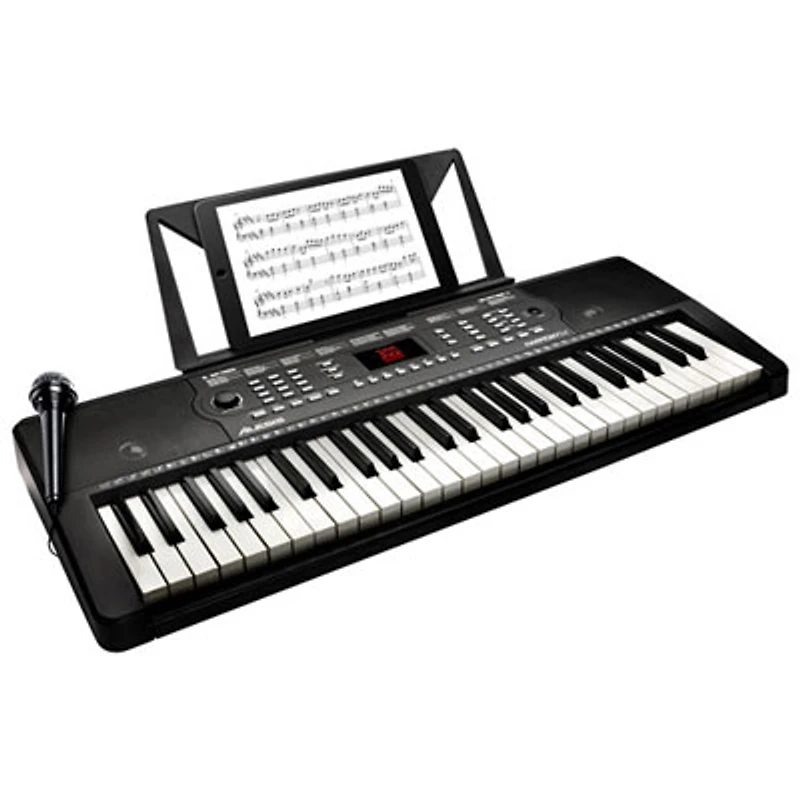 Open Box - Alesis Harmony 54-Key Electric Keyboard - Dark Grey