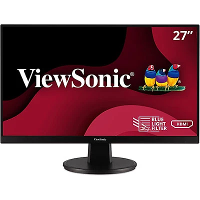 Open Box - Viewsonic 27" FHD 75Hz 5ms GTG IPS LED Gaming Monitor (VA2747-MH) - Black