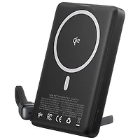 INIU MagPro Ultra Slim 10000 mAh 45W USB-C PD Power Bank with Wireless Qi2 & MagSafe Charger - Black