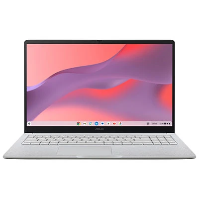 ASUS CX15 15.6" Chromebook - Pure Grey (Intel N50/128GB eMMC/8GB RAM//ChromeOS)