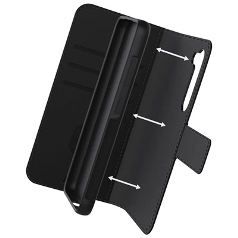 TUFF8 Switch Wallet Case for Galaxy S25 FE - Black