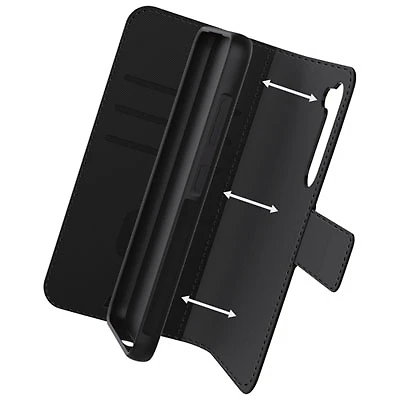 TUFF8 Switch Wallet Case for Galaxy S25 FE - Black