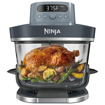 Ninja Crispi Pro 6-in-1 Countertop Glass Air Fryer - 5.7L (6QT) - Cyberspace