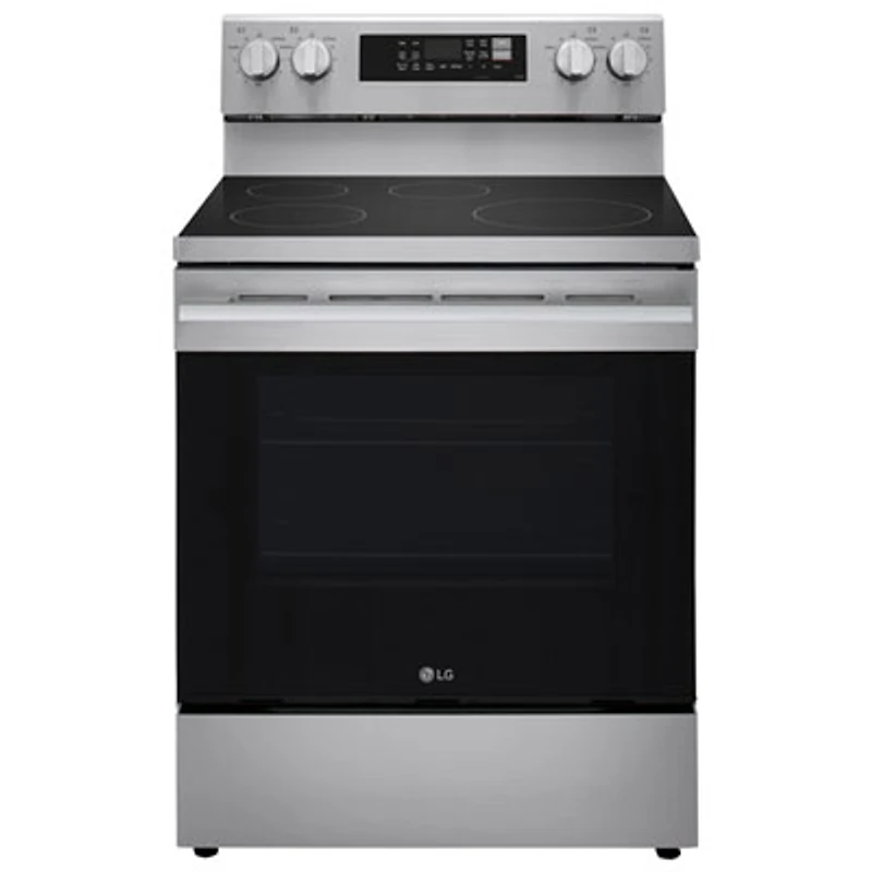 LG 30" 6.3 Cu. Ft. True Convection Freestanding Induction Air Fry Range (LRIN6323YE) - Stainless Steel