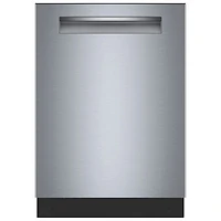 Open Box - Bosch 500 Series 24" 44dB Built-In Dishwasher w/ Stainless Steel Tub & Third Rack -Stainless - Scratch & Dent