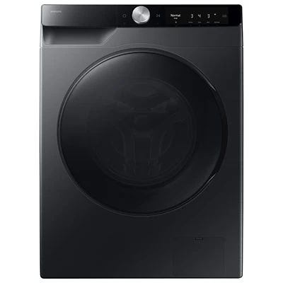 Samsung 2.9 Cu. Ft. High Efficiency Front Load Steam Washer (WW25FG6B34BBAC) - Black