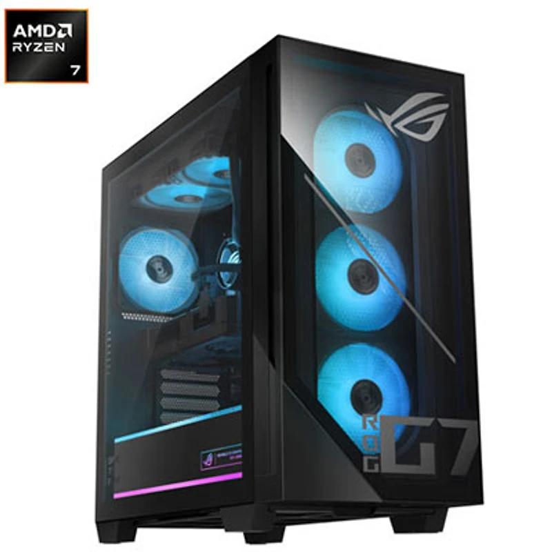 ASUS ROG GM700 Gaming PC (AMD Ryzen 7 8700F/32GB RAM/2TB SSD/Radeon RX 9060 XT PRIME/Windows 11)
