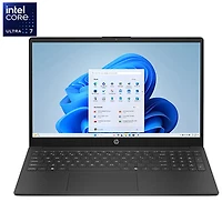 HP 15.6" Laptop - Jet black (Intel Core Ultra 7-255U/24GB RAM/1TB SSD/Windows 11 Home)
