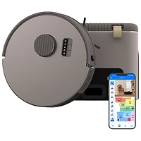 bObsweep Bio WiFi Connected Self-Empty Robot Vacuum & Mop - Riverstone