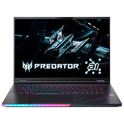 Open Box - Acer Predator Helios 18" Gaming Laptop (Intel Core Ultra 9 - 275HX/64GB RAM/2TB SSD/RTX 5080) - En