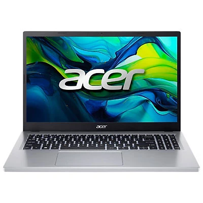 Open Box - Acer Aspire Go 15.6" Laptop - Pure Silver (Intel C3 N355/16GB RAM/512GB SSD/Windows 11)