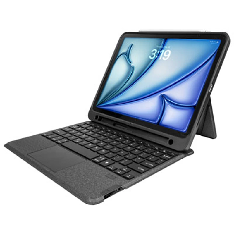LOGiiX Keyboard Folio for iPad iPad 11" (A16), iPad 10.9" (10th Gen), iPad Air, iPad Pro - Black