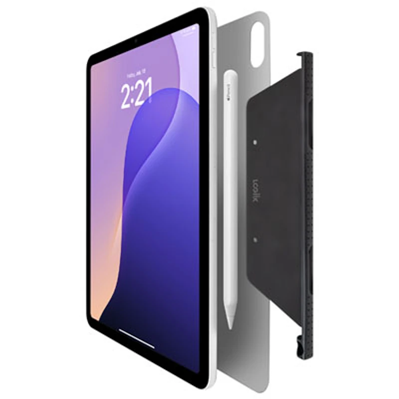 LOGiiX Pencil Holder for Magnetic iPad Cases - Black
