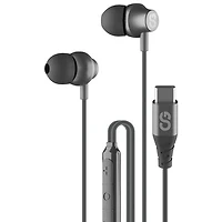LOGiiX Tunefreqs In-Ear Wired Earphones with USB-C Connector - Graphite Grey