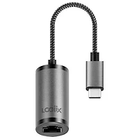 LOGiiX Piston Connect USB-C to 1Gbit Ethernet Adapter - Graphite Grey