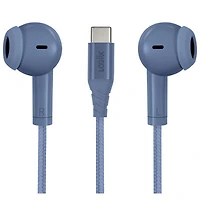 LOGiiX Vibrance Melody In-Ear Wired Earphones with USB-C Connector - Midnight Blue