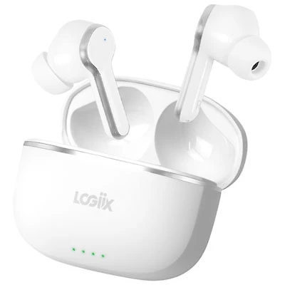 LOGiiX Vibrance Melody Active Noise Cancelling Earbuds - White