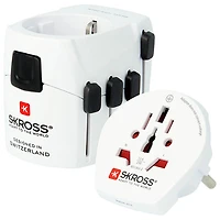 SKROSS Pro World Travel Adapter - White