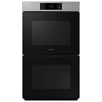 Open Box - Samsung 30" 10.2 Cu Ft Double True Convection Electric Wall Oven (NV51CG700DSRAA) -Stainless Steel -Perfect Condition