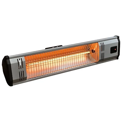 Heat Storm 1500W Tradesman Weatherproof Infrared Outdoor Heater (HS-1500-OTR) - Grey/Black