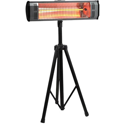 Heat Storm Tradesman 1500W Weatherproof Infrared Heater with Tripod Mount (HS-1500-TT) - Black