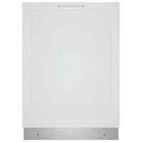 Bosch 300 Series 24" 46dB Built-In Dishwasher with Stainless Steel Tub & Third Rack (SHV53D73UC) - Stainless Steel