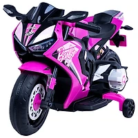 Flybar Barbie 6-Volt Ride-On Motorcycle - Pink