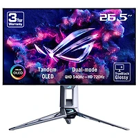 ASUS ROG Swift 27" QHD 540Hz 0.02ms GTG LED Gaming Monitor (PG27AQWP-W)