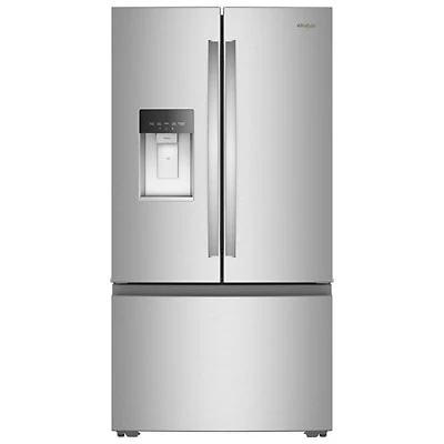 Whirlpool 36" 23.4 Cu. Ft. French Door Refrigerator with Water & Ice Dispenser (WRFC7036RZ) - Stainless Steel