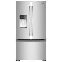 Whirlpool 36" 23.4 Cu. Ft. French Door Refrigerator with Water & Ice Dispenser (WRFC7036RZ) - Stainless Steel