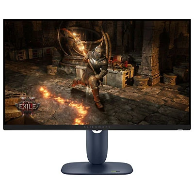Open Box - Alienware 27" QD-OLED 280Hz 0.03ms GTG OLED G-Sync FreeSync Gaming Monitor (AW2725D) - Black