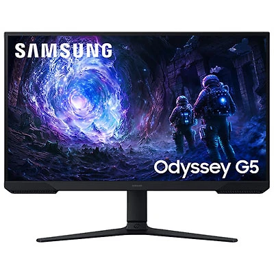 Open Box - Samsung 27" QHD 180Hz 1ms VA LED FreeSync Gaming Monitor (LS27FG510ENXZA) - Black