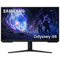 Open Box - Samsung 27" QHD 180Hz 1ms VA LED FreeSync Gaming Monitor (LS27FG510ENXZA) - Black