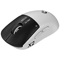 Logitech Pro X2 Superstrike 44000 DPI Wireless Optical Gaming Mouse - White