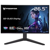 Acer 27" Predator X27U WQHD 240Hz 0.03ms GTG OLED FreeSync Gaming Monitor (X27U W1bmiipprx) - Black