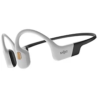 Shokz OpenSwim Pro Waterproof On-Ear True Wireless Headphones - White