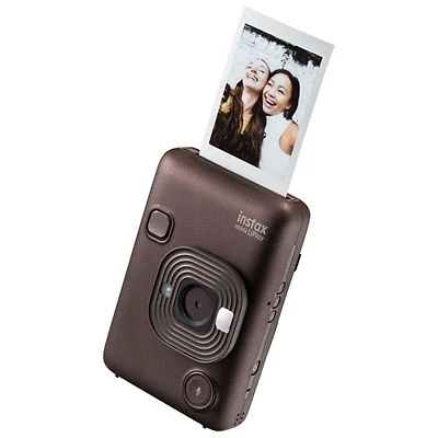 Open Box - Fujifilm Instax Mini LiPlay Hybrid Instant Camera - Deep Bronze